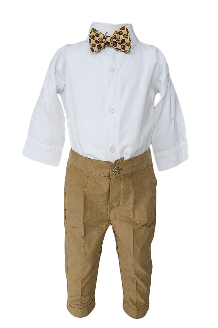 Costum Botez Baby Boss Fucsia