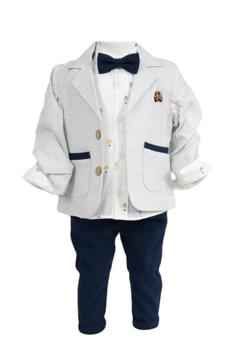 Costum elegant Diego, culoare bleumarin