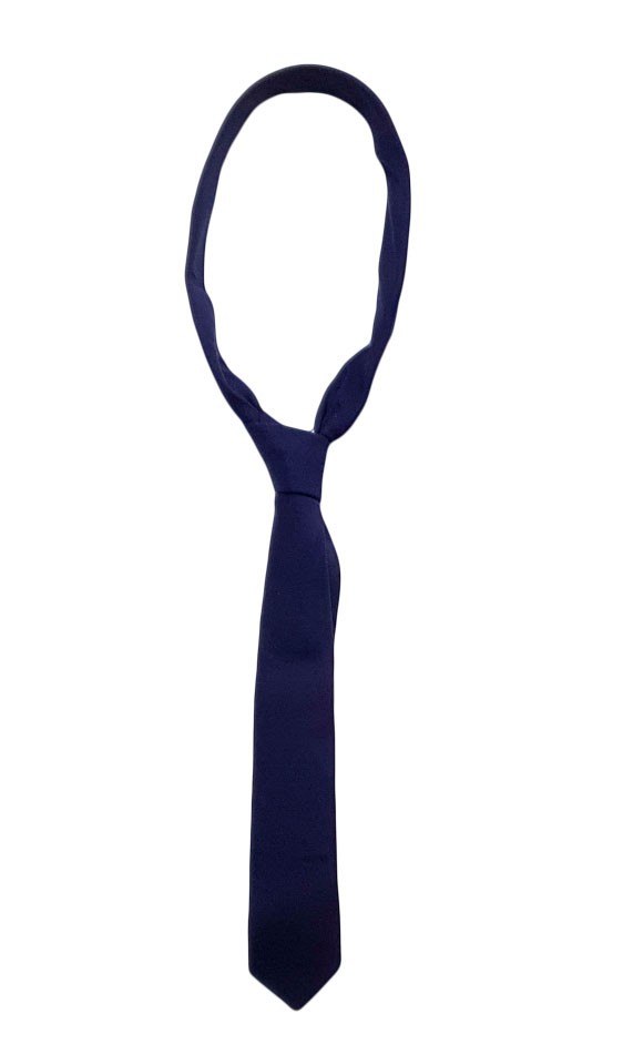 Cravata eleganta, culoare bleumarin, pentru copii