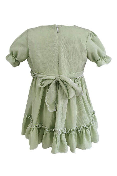Rochie de vara pentru fetite, culoare verde