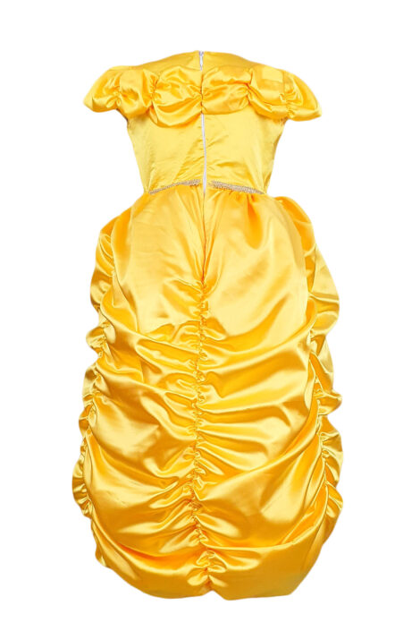 Rochie model Belle culoare galbena