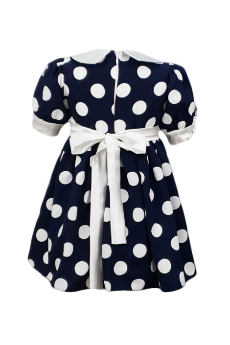 Rochita fetite cu bentita culoare bleumarin