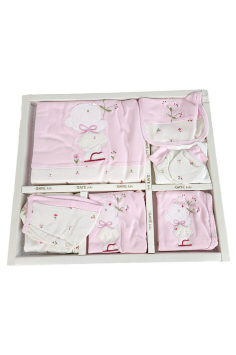 Set nou nascuti, 10 piese roz