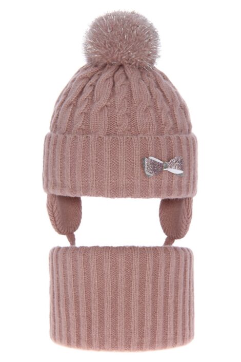 set-iarna-caciula-fular-fete