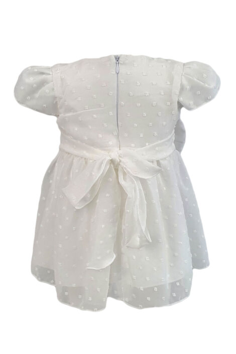 Rochie fetite culoare alba