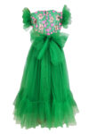 Rochie fete model Eva, culoare verde